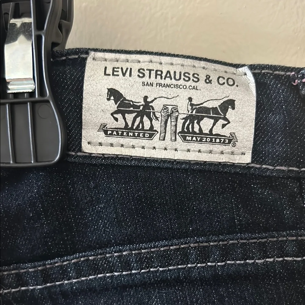Levi's Blue Skinny Leg Denim Jeans - Picture 5 of 10